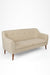 Amelia 3 Seater Sofa - Beige / Acacia Wood & Upholstered Fabric / W: 70 ’ D: 32.5’’ H: 33’’ SH: 18’’ - Indoor Furniture