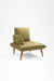 Amelia Lounge Chair - W: 34’’ D: 34’’ H: 36.5’’ SH: 13.5’’ / Green / Fabric And Solid Beech Wood Legs - Indoor Furniture