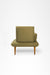 Amelia Lounge Chair - W: 34’’ D: 34’’ H: 36.5’’ SH: 13.5’’ / Green / Fabric And Solid Beech Wood Legs - Indoor Furniture
