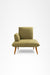 Amelia Lounge Chair - W: 34’’ D: 34’’ H: 36.5’’ SH: 13.5’’ / Green / Fabric And Solid Beech Wood Legs - Indoor Furniture