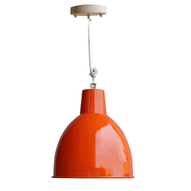 14 Inch American Urban Modern Fluorescent Orange Lamp