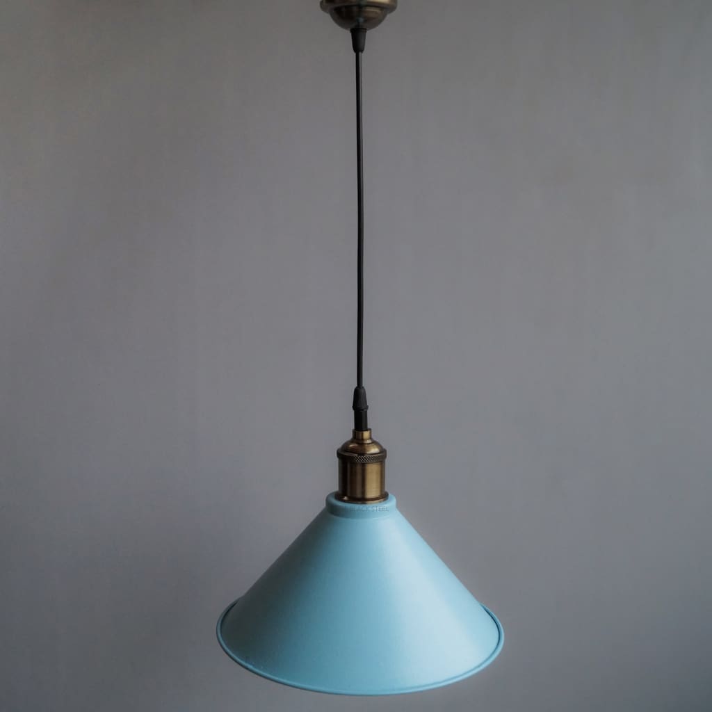 Aqua Blue Pendant Lamp For Modern Interior Architecture and Design