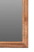 Arable Teak Wood Wall Mirror - Brown / Teakwood and mirror / L: 17.5’’ W: 1.5’’ H: 27.5’’ - Decor