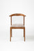 Arc Dining Chair - Beige / L: 24’’ W: 22’’ H: 29’’ SH: 19.5’’ / Sheesham Wood and Upholstery - Indoor Furniture
