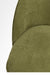 Arc Lounge Chair - W: 22’’ D: 21’’ H: 33’’ SH: 17.5’’ / Green / Acacia Wood and Upholstered Fabric