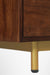 Arch Cabinet - L: 66’’ W: 18’’ H: 30’’ / Walnut / Acacia Wood - Indoor Furniture