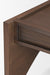 Arcus Coffee Table - L: 121.92 x B: 121.92 x H: 38.10 cms / Walnut / Oak veneer - Indoor Furniture