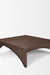 Arcus Coffee Table - L: 121.92 x B: 121.92 x H: 38.10 cms / Walnut / Oak veneer - Indoor Furniture
