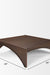 Arcus Coffee Table - L: 121.92 x B: 121.92 x H: 38.10 cms / Walnut / Oak veneer - Indoor Furniture