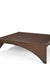 Arcus Coffee Table - L: 121.92 x B: 121.92 x H: 38.10 cms / Walnut / Oak veneer - Indoor Furniture