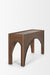 Arcus Console - L: 139.70 x B: 40.64 x H: 76.20 cms / Walnut / Oak Wood - Indoor Furniture