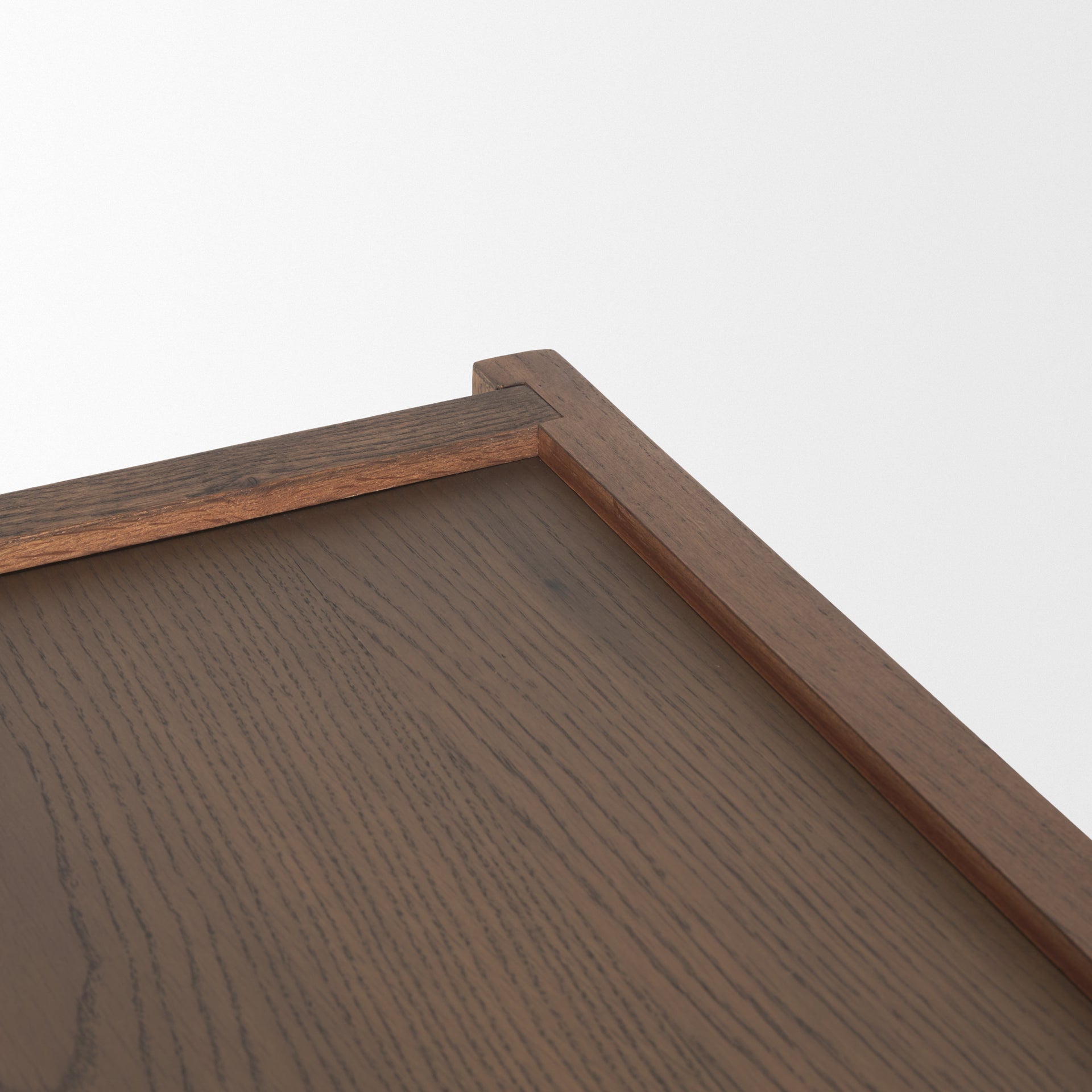 Arcus Console - L: 139.70 x B: 40.64 x H: 76.20 cms / Walnut / Oak Wood - Indoor Furniture
