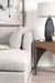 Arcus Side Table - Walnut / Oak Wood / L: 60.96 x B: 60.96 x H: 60.96 cms - Indoor Furniture