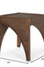 Arcus Side Table - Walnut / Oak Wood / L: 60.96 x B: 60.96 x H: 60.96 cms - Indoor Furniture