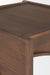 Arcus Side Table - Walnut / Oak Wood / L: 60.96 x B: 60.96 x H: 60.96 cms - Indoor Furniture