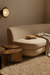 Arcwell Coffee Table - Dia 36’’ x H 17’’ / Cast Aluminium, Bronze Finish - Coffee Table