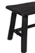 Aries Black Bench - Black / Mango Wood / L:110 x D:35 x H:43 in cm - Indoor Furniture