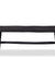 Aries Black Bench - Black / Mango Wood / L:110 x D:35 x H:43 in cm - Indoor Furniture