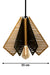 Arin Mesh Hanging Lamp by homeblitz.in