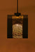 Arin Mesh Wide Hanging Lamp - Mild Steel / Brass - Lighting