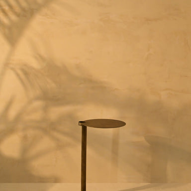 Arki Side Table - L:10 x W:10 x H:18 In inches / Metal - Indoor Furniture