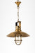 Art Deco Light 05 - Dia: 10’’ H: 20’’ / Brass / Brass - Lighting