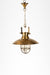 Art Deco Light 05 - Dia: 10’’ H: 20’’ / Brass / Brass - Lighting