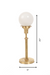 Art Deco Table Lamp 03 - Brass - Lighting