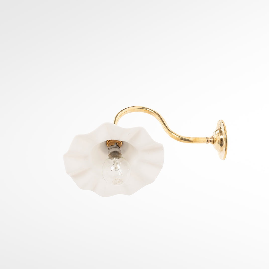 Art Deco Wall Lamp 07 - Holder Dia: 30’’ H: 9’’ / Brass - Lighting
