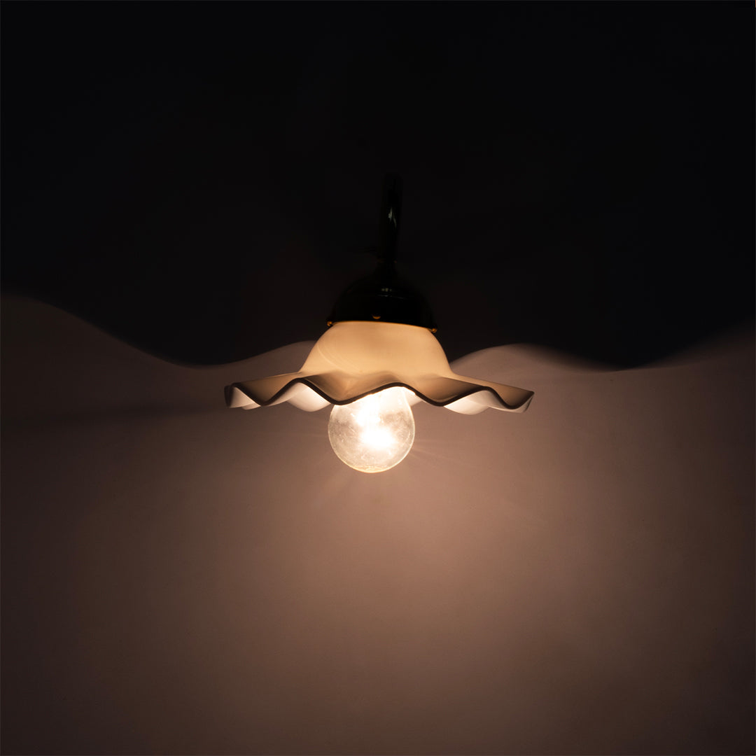 Art Deco Wall Lamp 07 - Holder Dia: 30’’ H: 9’’ / Brass - Lighting