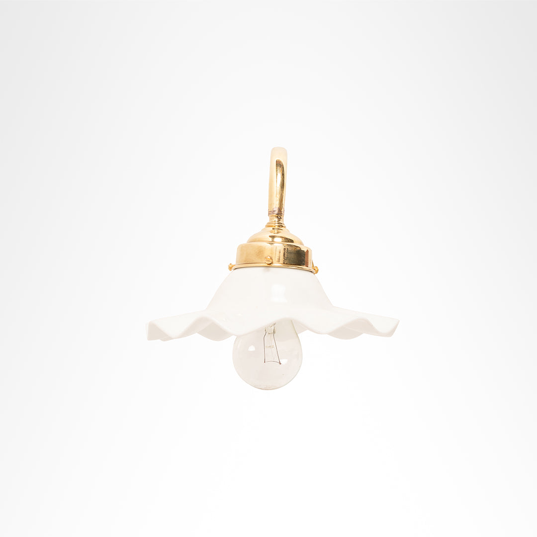 Art Deco Wall Lamp 07 - Holder Dia: 30’’ H: 9’’ / Brass - Lighting
