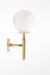 Art Deco Wall Lamp 21 - Holder Dia: 5’’ H: 13’’ / Brass - Lighting