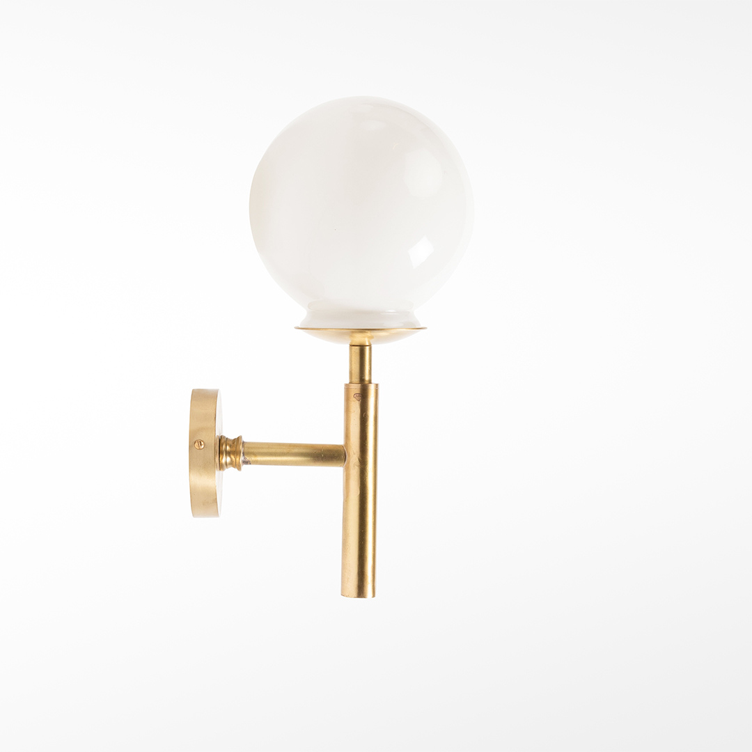 Art Deco Wall Lamp 21 - Holder Dia: 5’’ H: 13’’ / Brass - Lighting