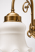 Art Deco Wall Light 1 - H: 9.5’’ × W: 10’’ / Brass - Lighting