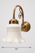 Art Deco Wall Light 1 - H: 9.5’’ × W: 10’’ / Brass - Lighting