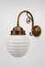 Art Deco Wall Light 11 - H: 14’’ × W: 8’’ / Brass - Lighting