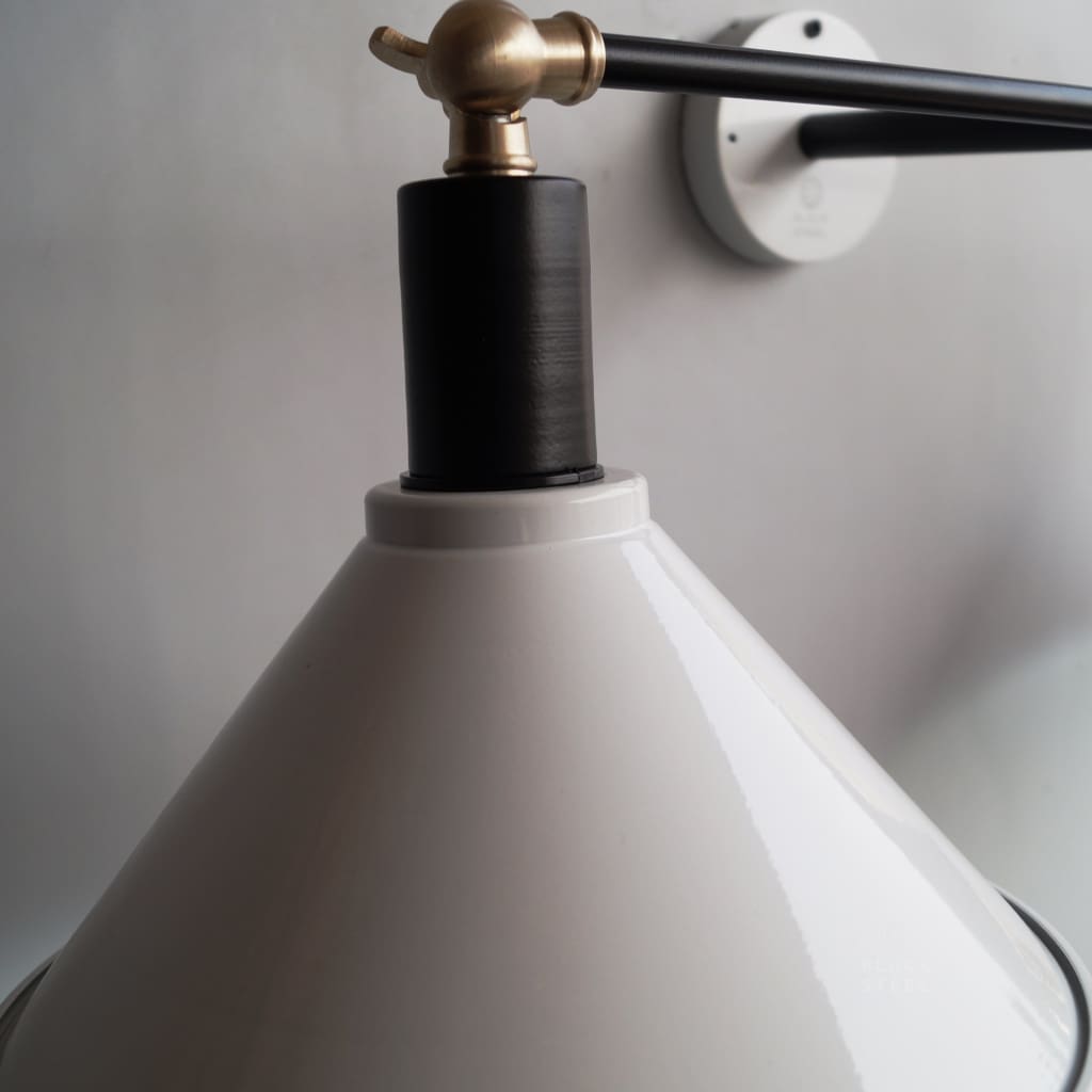 Art Studio Double-Shade Lamp Wall Sconce