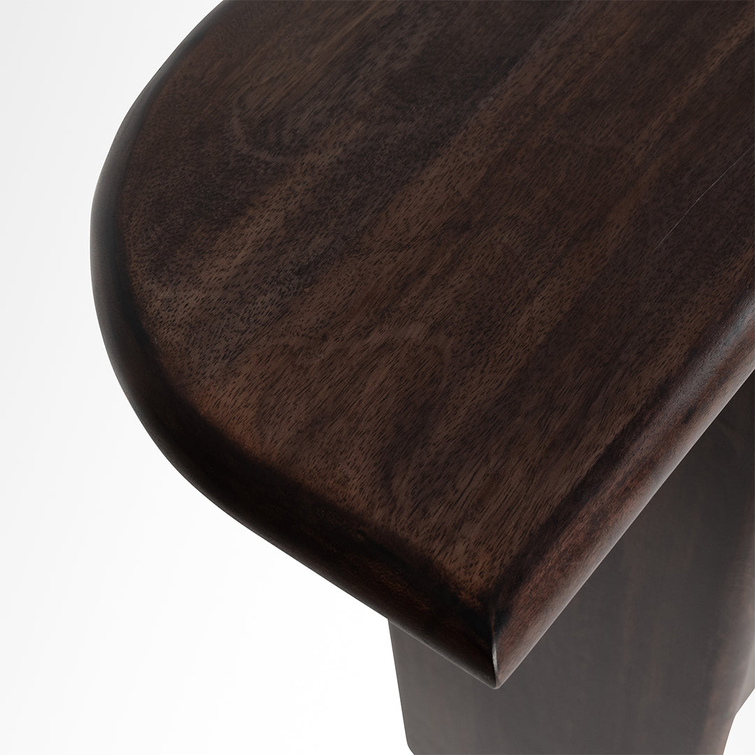 Ash Console - L: 69’’ W: 10’’ H: 31’’ / Walnut / Acacia Wood - Indoor Furniture