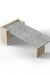 Ashcroft Coffee Table - L:42’’ x B:21’’ x H:15’’ In Inches / Cement Grey Pigmented GFRC Top; Natural White Ash Legs