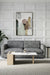 Ashcroft Coffee Table - L:42’’ x B:21’’ x H:15’’ In Inches / Cement Grey Pigmented GFRC Top; Natural White Ash Legs