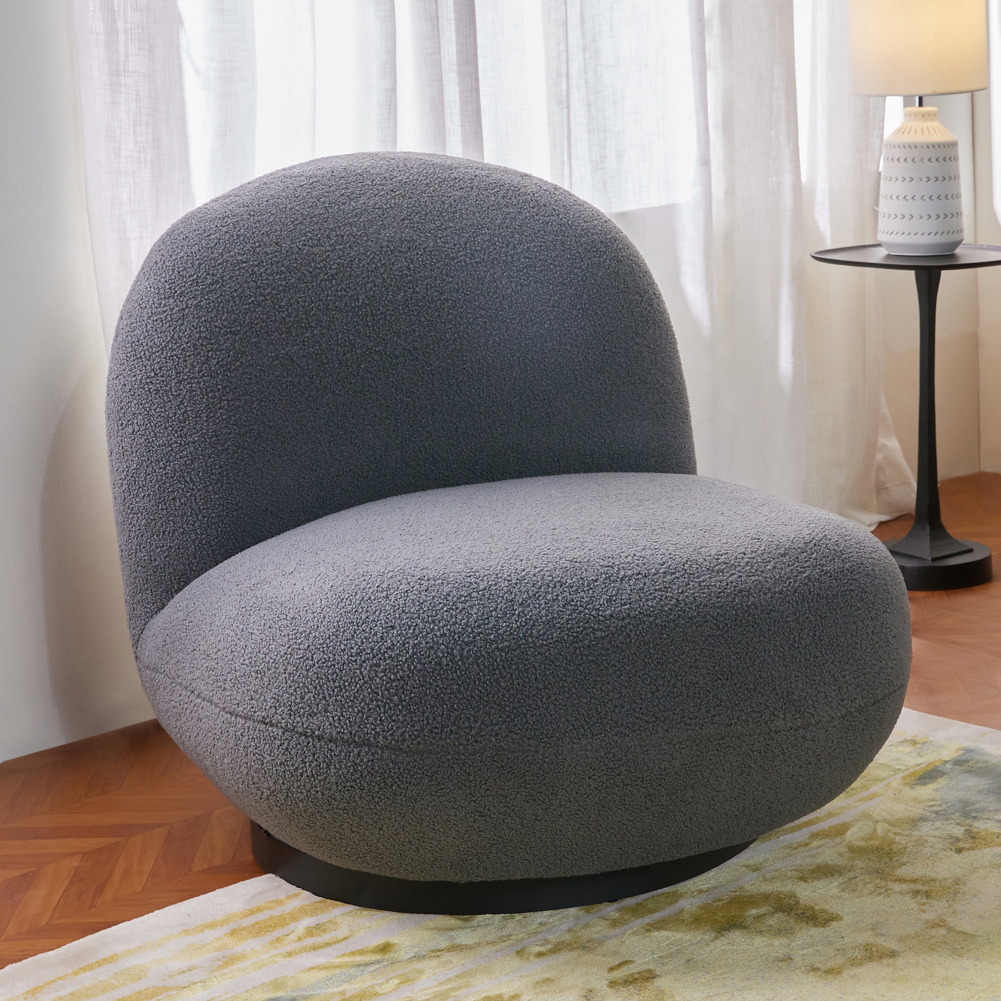 Astrid Swivel Lounge Chair - Indoor Furniture