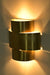 Aura Wall Sconce - Brass / Brass / 23L X 10W X 23H In Cms - Lighting