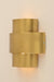 Aura Wall Sconce - Brass / Brass / 23L X 10W X 23H In Cms - Lighting