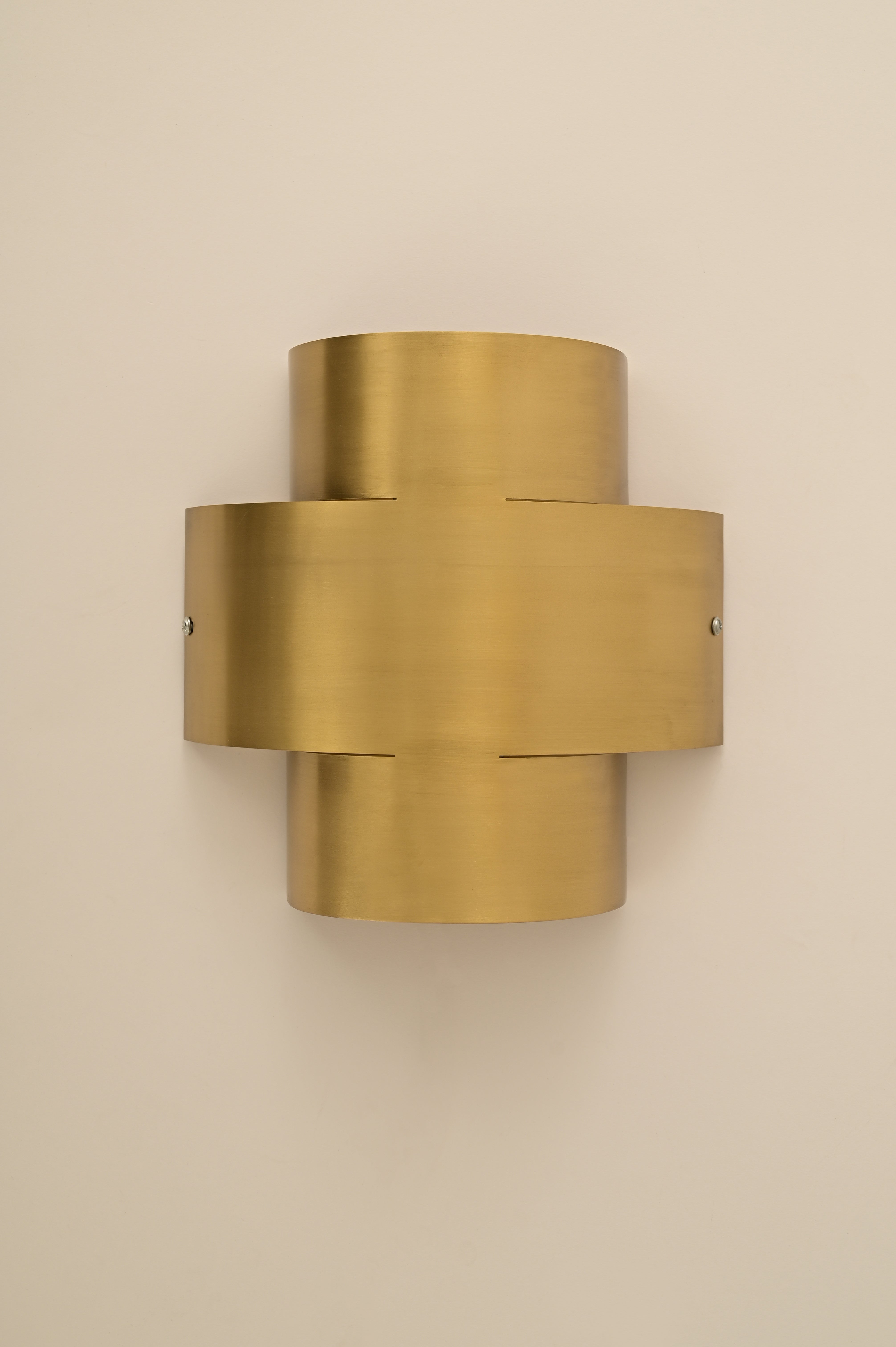 Aura Wall Sconce - Brass / Brass / 23L X 10W X 23H In Cms - Lighting