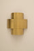Aura Wall Sconce - Brass / Brass / 23L X 10W X 23H In Cms - Lighting
