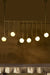Aure Chandelier - L:55 x W:6 x H:49 In inches / Metal - Lighting