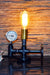 Auric Industrial Pressure Gauge Table Lamp