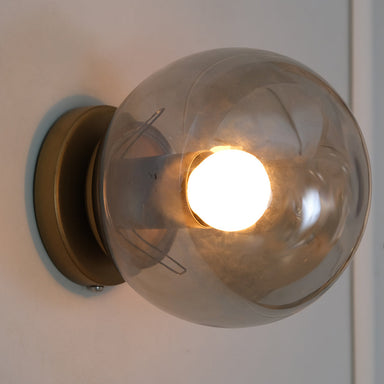 glass light wall lamp back glass