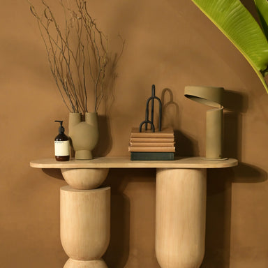Aurum Console - L:59 x W:16 x H:32 In inches / Mild Steel - Indoor Furniture