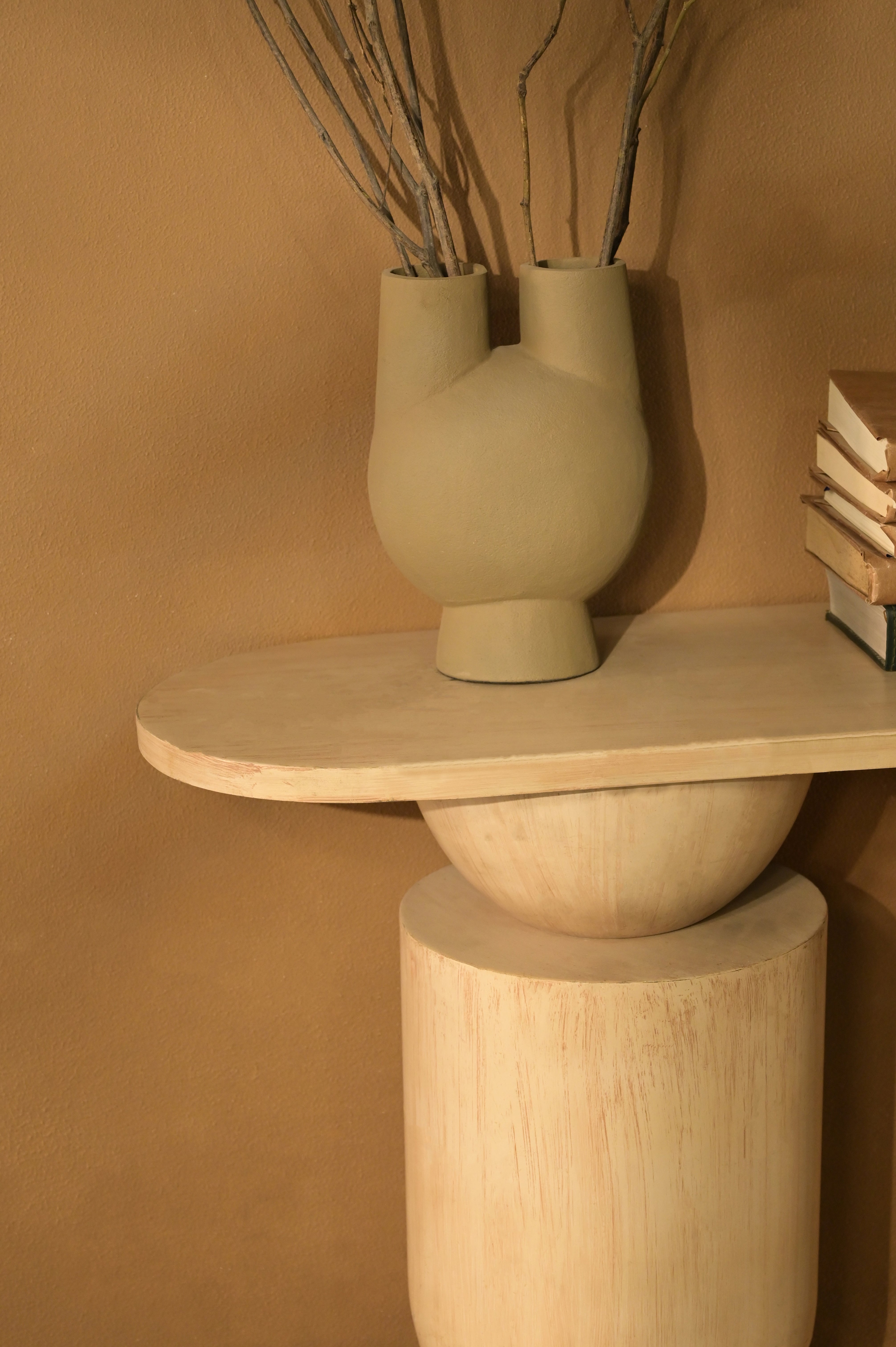 Aurum Console - L:59 x W:16 x H:32 In inches / Mild Steel - Indoor Furniture